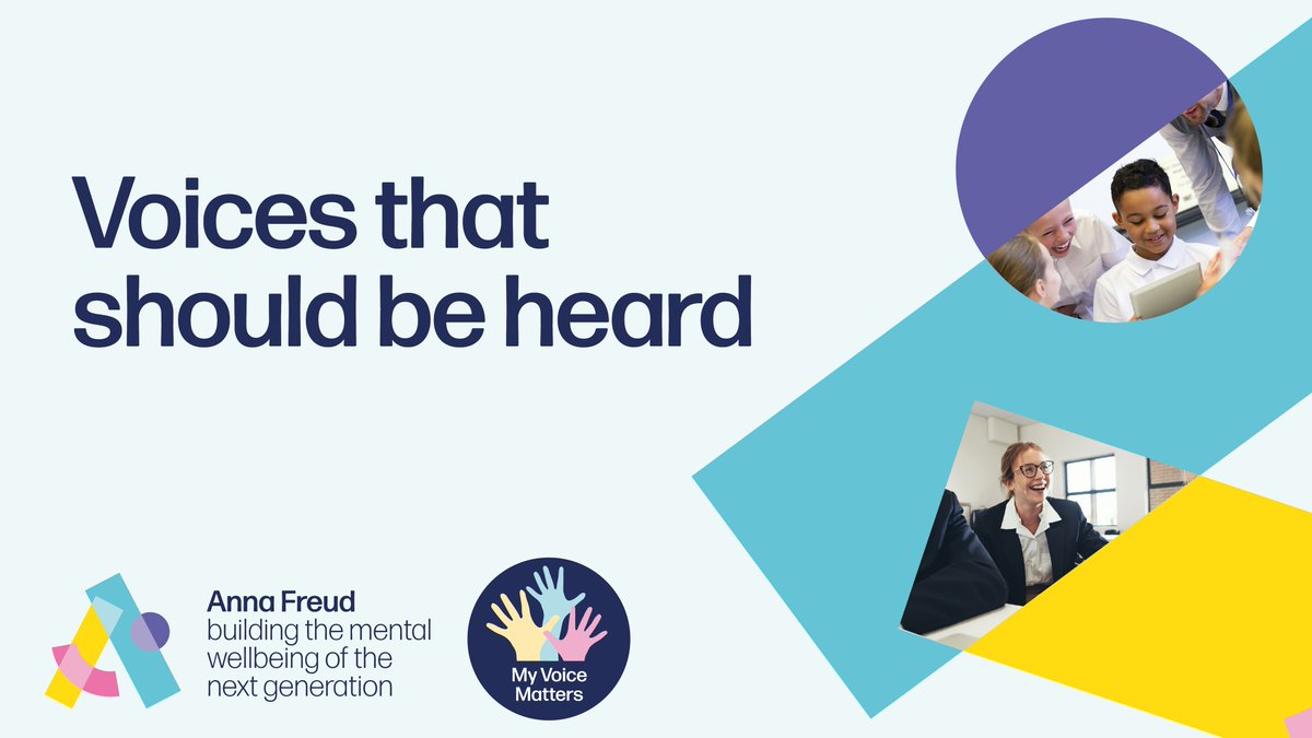 Anna Freud (@afnccf) on Twitter photo We've been so inspired by all the #MyVoiceMatters posts for #ChildrensMentalHealthWeek. Proving just how important it is for #youngpeople to have the platform to meaningfully influence the issues that matter to them.
Without their voices, we can’t change services for the better. We've been so inspired by all the #MyVoiceMatters posts for #ChildrensMentalHealthWeek. Proving just how important it is for #youngpeople to have the platform to meaningfully influence the issues that matter to them.
Without their voices, we can’t change services for the better.