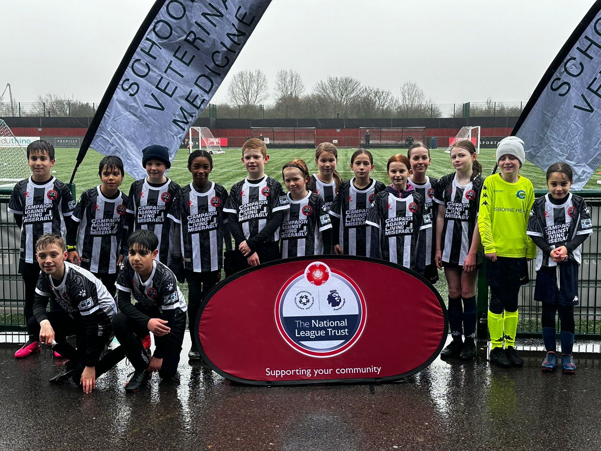 🙌 A huge well done and thank you to Braywick Court and Cheapside CE Primary School for representing Maidenhead United in the National League Trust Under 11s Cup: Home Counties West Regional Tournament.