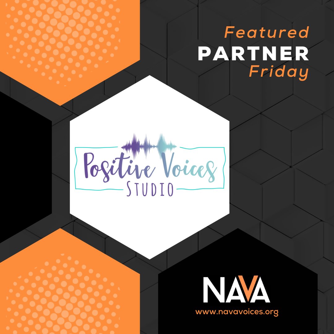 NAVAVOICES's tweet photo. This #FeaturedPartnerFriday we big up @positivelyvo! As a benefit, NAVA members receive 10% off at Positive Voices Studios!
#NAVAvoices
Positive Voices Studio, LLC is a multi-faceted voiceover service offering casting, audio production, and writing and editing services. https://t.co/VUmxYk8FJE