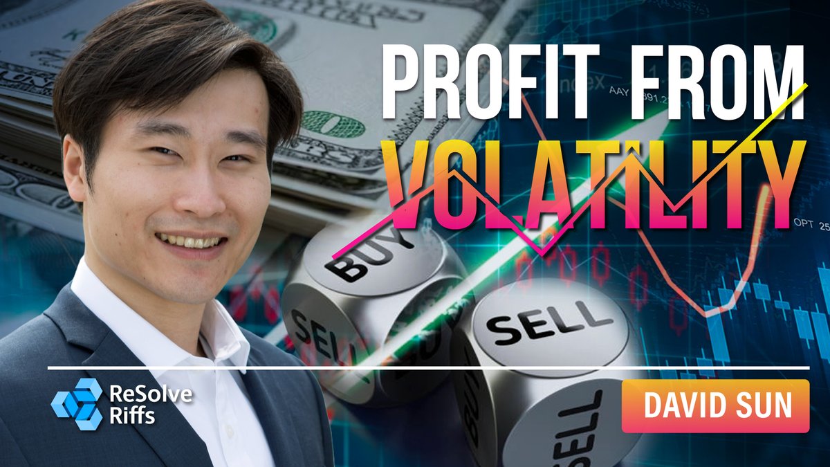 📢 
This week on #ReSolveRiffs David Sun from @TheTradeBuster podcast joins @GestaltU to discuss his journey from #RetailInvestor to #HedgeFundManager, #0DTE options trading, and the importance of #RiskManagement

🌐 𝗦𝘁𝗿𝗲𝗮𝗺𝗶𝗻𝗴 𝗹𝗶𝘃𝗲 𝗵𝗲𝗿𝗲 𝗮𝘁 𝟰:𝟬𝟬 𝗣𝗠 𝗘𝗦𝗧.