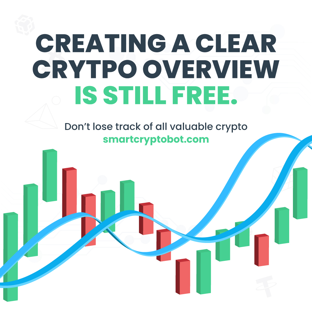smart_cryptobot's tweet image. Sometimes it might just be a bit too much of everything. Keeping track of all your #crypto on different platforms is a hassle, but what if we got it all in one place? We are here to provide.

Get Smart Crypto Bot now by visiting smartcryptobot.com

#smartcryptobot #scb