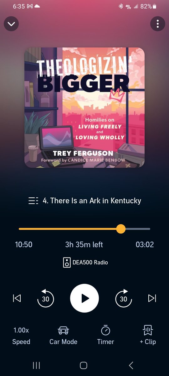 1RobertFranklin's tweet photo. Listening to this at work. I keep having to rewind and process what I'm hearing the same way I chew food. Just when I swallow, I get hit w/ the next spoonful of goodness. I'm engaged as much as I can be and am hanging on every word. Thoroughly enjoying this @PastorTrey05 https://t.co/FZCkOucVCV