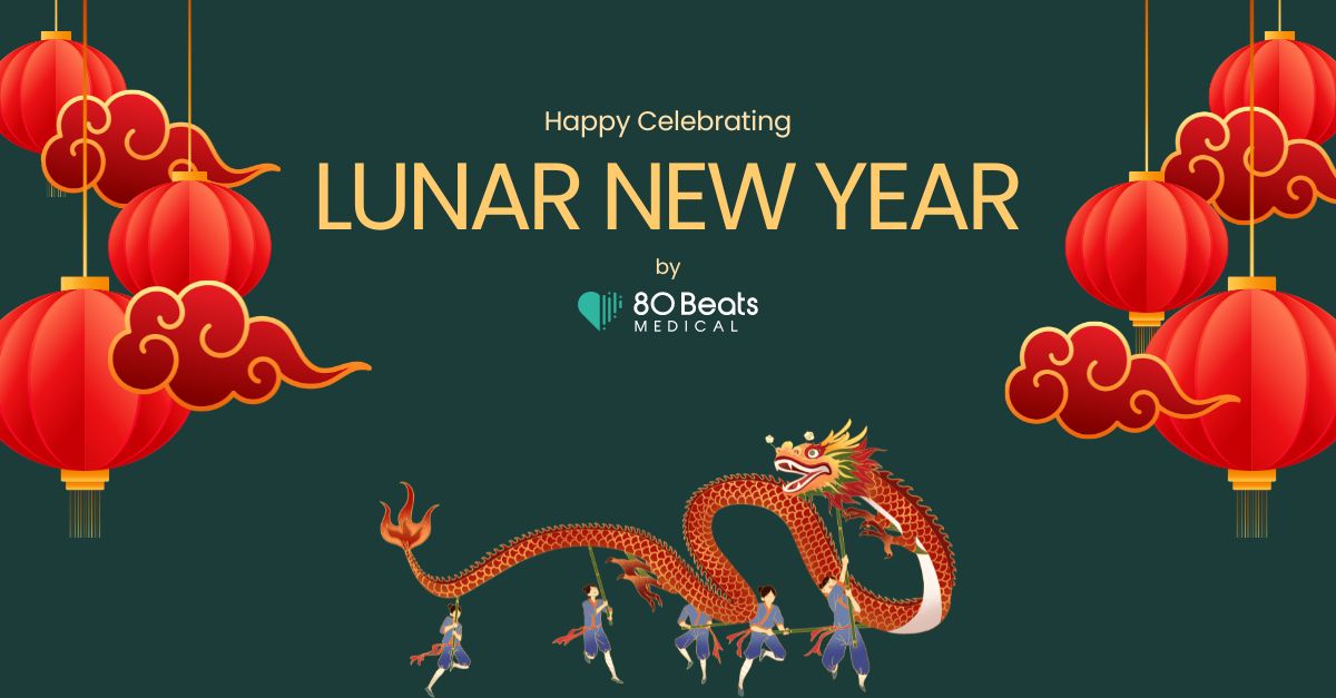 80Beats_Medical's tweet photo. Happy celebrating #LunarNewYear🎉

As of tomorrow, we are wishing everybody a happy, prospering and successful year of the dragon.

May the new year embrace healthy choices and bring the gift of a heart health to you and your loved ones.💓

#80beatsmedical #hearthealth https://t.co/N8r1njvQyA
