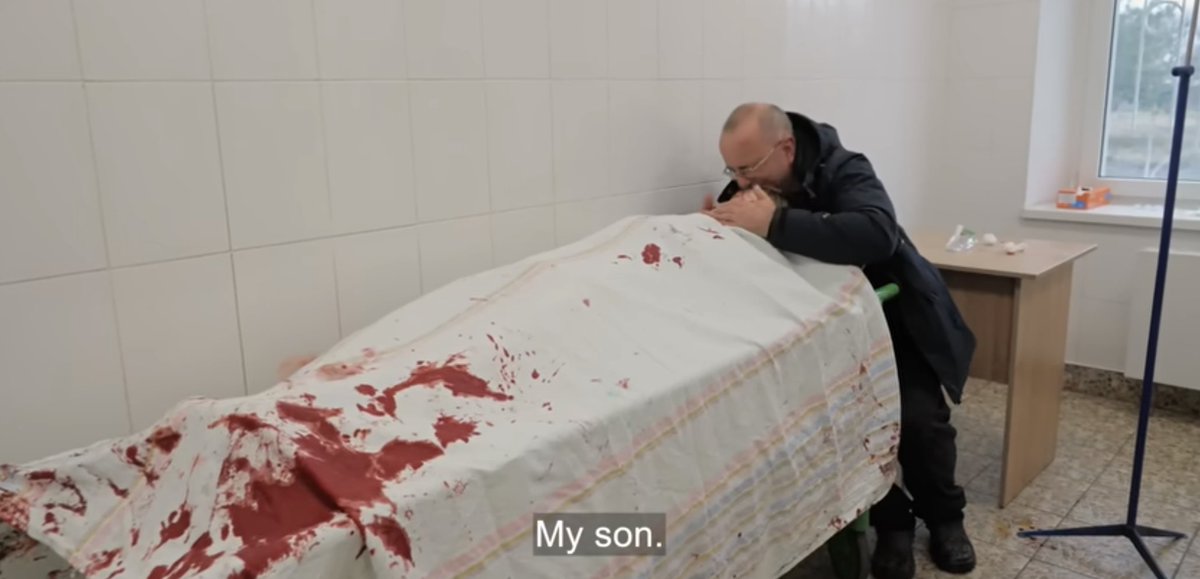 Instead of watching P*tin spill lies in the Tucker Carlson interview, I suggest watching @20DaysMariupol. When I was sent the pieces of hospital footage to translate, and this scene below played out, I had to pause and leave the room; I was crying too hard to see my screen.…