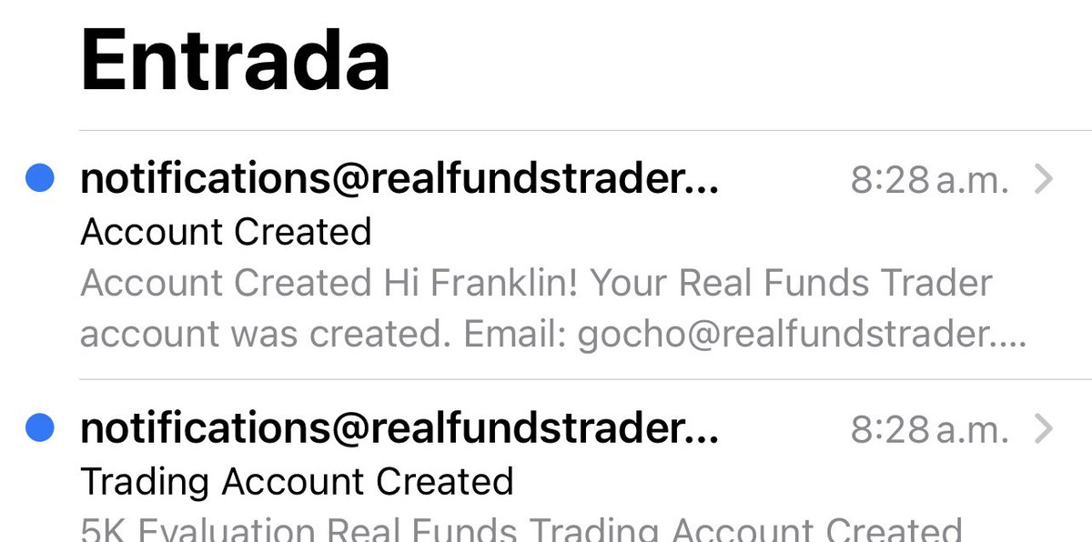 Is pretty Is beautiful 🤩

Already finishing the tests in 10 days we launched <a href="/realfundstrader/">RealFundsTrader</a> so: 

🚀🚀 Give Away 🚀🚀

1 X 50K Evaluation Course RFT
2 X 25K Evaluation Course RFT
5 X 10K Evaluation Course RFT

To participate:

🟢Follow <a href="/realfundstrader/">RealFundsTrader</a> <a href="/gocholive/">Gocholive</a> 
🟢RT this