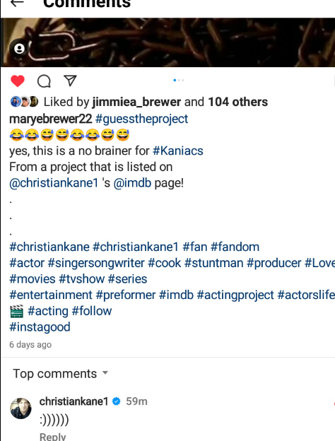 maryebrewer's tweet photo. #DAMMITHARDISON
I need a #Hacker right now 🤣🙃😂
lost another #follower on @instagram hmm?
➡️@ maryebrewer22 ⬅️
https://t.co/1aMhl7fEfA
Oh Well, I was thrilled when @ChristianKane01 shared a post to his instastory & commented 2-8-2024
Hope he knows it made my day! https://t.co/bfXJn82N7s