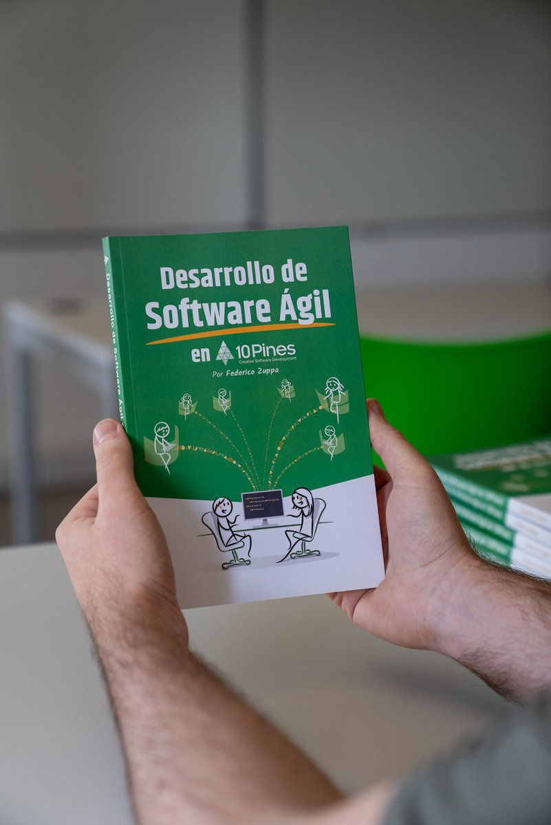 10pines's tweet photo. ¿Sabías que 10Pines tiene su primer libro? 📗

Desarrollo de Software Ágil en 10Pines se publicó en 2019. Fue escrito por Federico Zuppa y resume lo aprendido desde que emprendió el camino de la agilidad como una forma de trabajo más conveniente y beneficiosa. 🚀 https://t.co/etCoGG1YV5