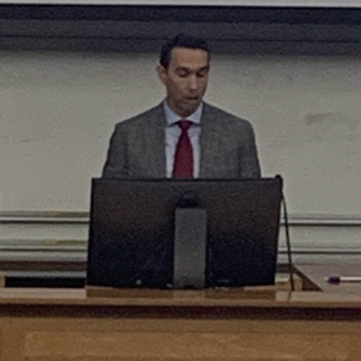 Duke Friday in Urology with Dr Aaron Lentz @AaronLentzMD giving great talk on penile prosthesis infections and prevention. Interesting HbAIc remains a controversial risk factor ever since we (Bishop et al J Urol 147:386,1992) published first paper >30 years ago! @DukeUrology