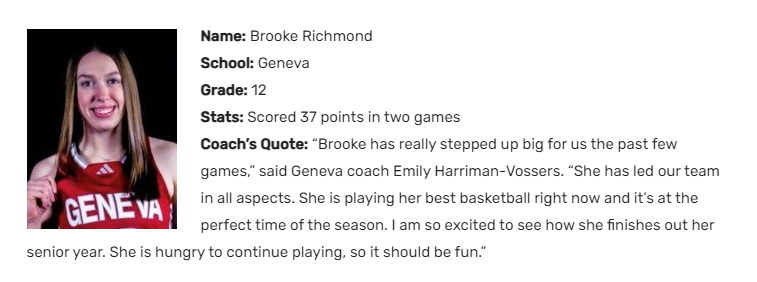 Genevahoops's tweet image. Congrats Luke Smith and Brooke Richmond! 
chagrinvalleyconference.com/cvc-athletes-o…

#GHSpride