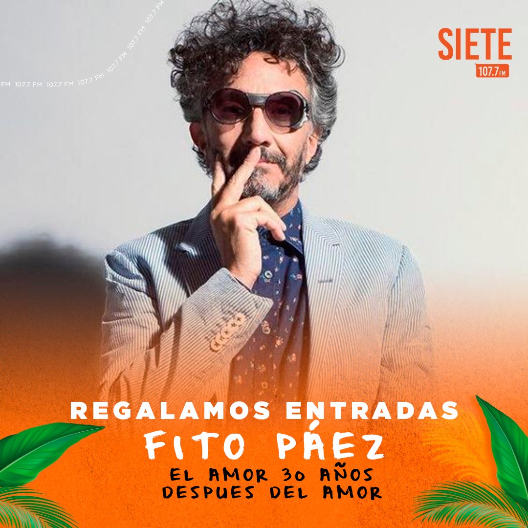 Siete 107.7 FM tweet media