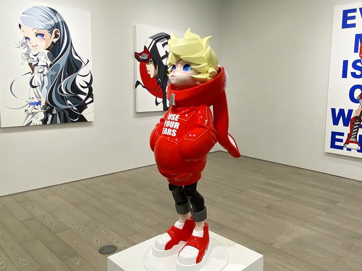 peko_shanghai's tweet photo. 松浦浩之
Super Acrylic Skin - kyara
Ropponghills A/D gallery
#HiroyukiMatsuura
#松浦浩之
#SuperAcrylicSkin
#WindyBunny
#roppongihillsadgallery 
#roppongihills https://t.co/kw001dSJ78