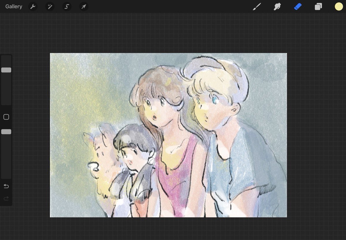 ไม่ได้วาดรูปนานม้าก