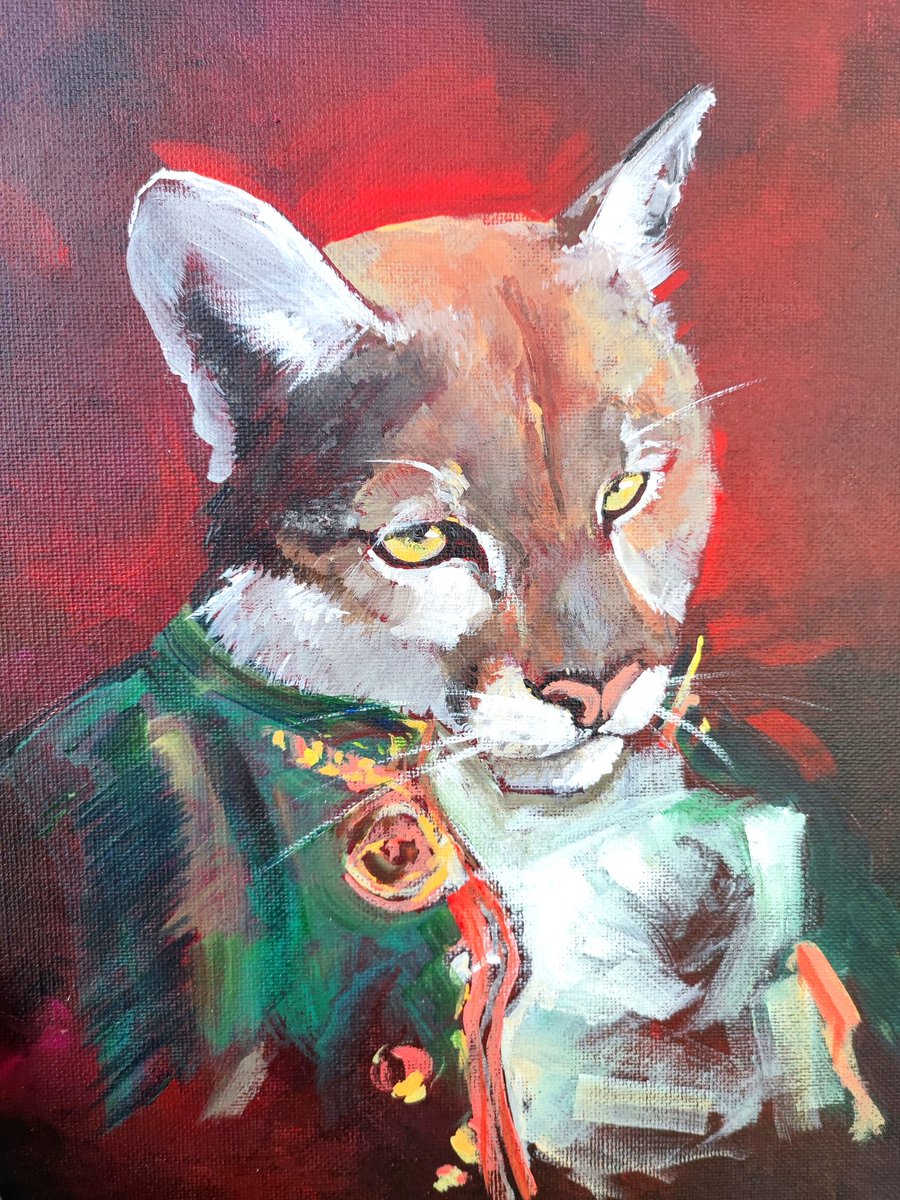 EienMateriality's tweet photo. Otra fotografía de mi último retrato!
Another photo of my last portrait!
#art #anthro #furry #furryart #acrilicos #pintando #anatomia #animales #pinturatradicional #acrilics #anthroart #puma #artpainting #paintingtips #speedpaint #speeddrawing #speedsketching #animal #retrato https://t.co/IDZWKxBaQE