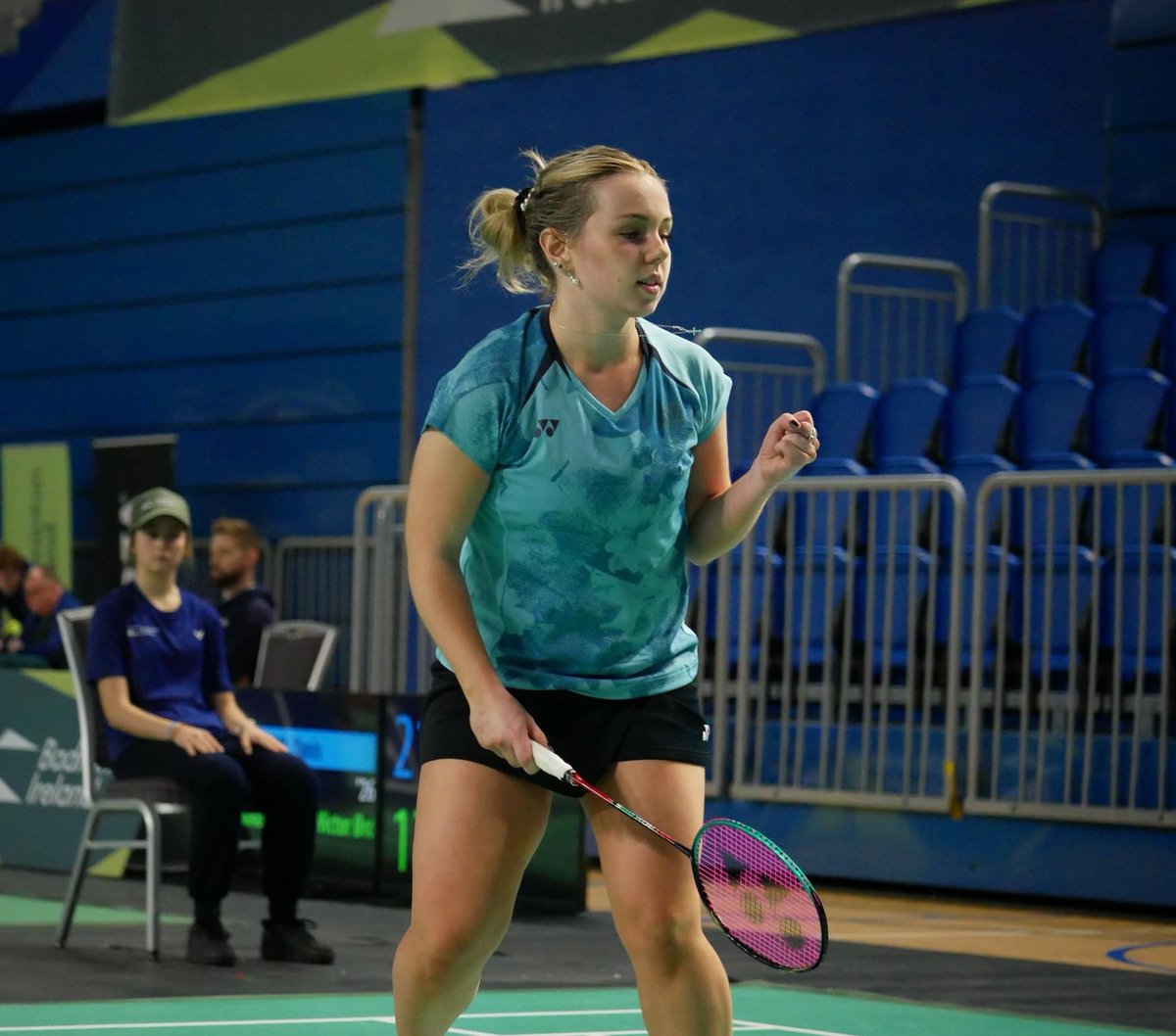 Rachael Darragh 🇮🇪 is into the last 16 of the Azerbaijan international challenge event 🇦🇿 with a 21-19 21-16 win over Kim Schdmit 🇱🇺. Joshua Magee and Paul Reynolds will be last up today for the Irish 💪☘️