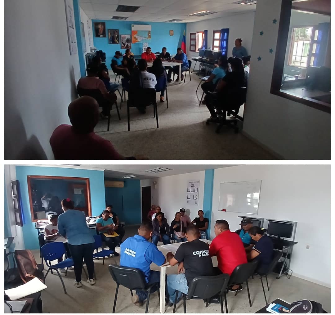 danielasocialis's tweet photo. Desde #InfocentroFalcon #Fal28  
apoyo en la organización de asambleas   para la conformación de las Comunas #CienciaParaLaVida @Gabrielasjr
@LaRosaInfoVE https://t.co/UPSbOzYYxM