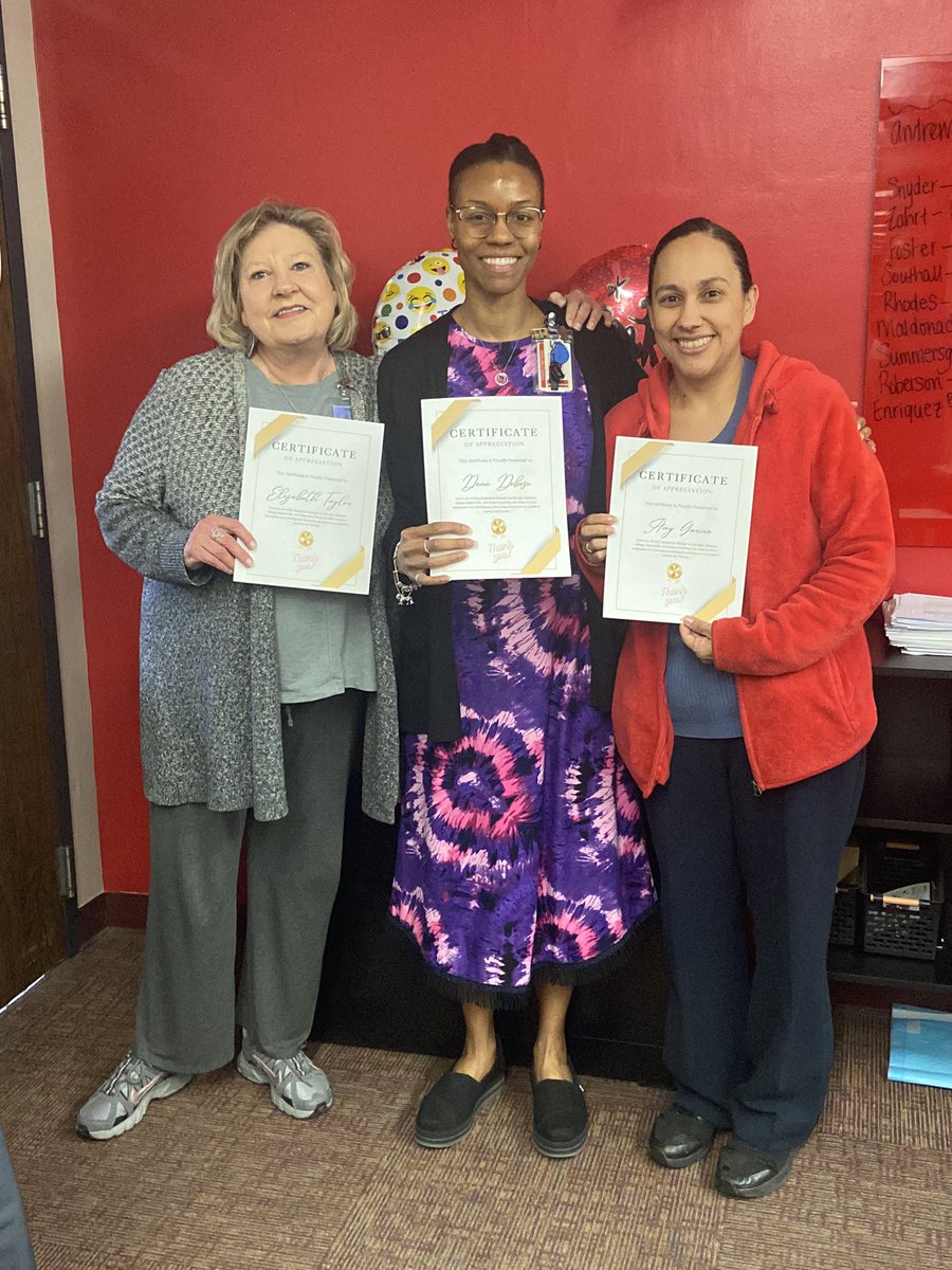 Happy School Counselors Appreciation Week to our amazing counselors Mrs. Garcia, Mrs. Debose, and Ms. Taylor!! ❤️🐴🧲