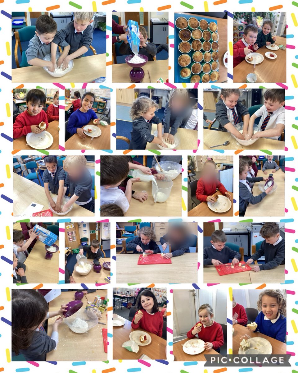 yr23kw's tweet photo. Making scones for our instruction writing 👨🏻‍🍳👩🏾‍🍳❤️💛💙 https://t.co/H2K3RaWGMm