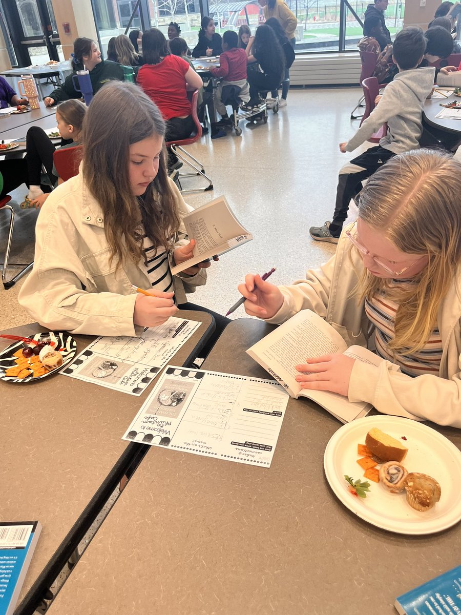 Such a fun book tasting 📚for our 5th graders this morning, full of word play!

 <a href="/WitWisdomELA/">Wit & Wisdom English</a> <a href="/beverlyms_cubs/">Beverly Middle School</a> <a href="/Flaherty_BPS/">Dorothy Flaherty</a> <a href="/Principal05/">Lisa Oliver</a>