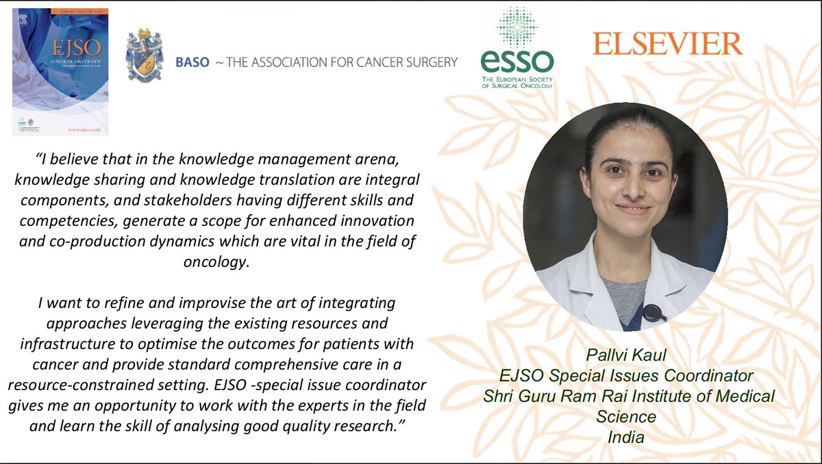 We're more than happy to announce that Dr. @PallviKaul has recently joined @ejsotweets as the new Special Issue Coordinator! @ESSOnews @3isac @KarakatsanisA @raaudisio @joshbayliss4 @EYSAC1 @BASO_ACS @me4_so