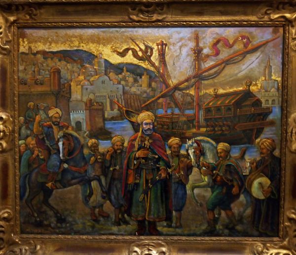 maelassal's tweet image. Mohamed Racim (1896-1975) a fait renaitre la miniature dont le monde musulman avait perdu le secret. Natif de la #Casbah peintre, calligraphe, miniaturiste et fondateur de l'École algérienne de miniature. Prestigieux artiste, créateur d'un art authentiquement national🇩🇿
#Algérie