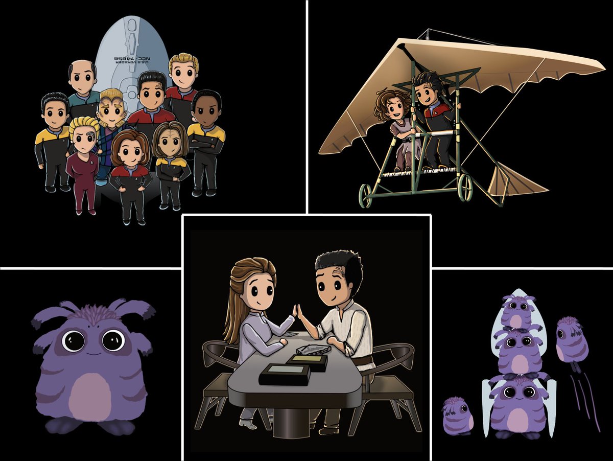 Amalgam000_JC's tweet photo. JC/Voy/Prodigy #swag update! 🖖 I've added new #CartoonVoyager shirt designs to my page: https://t.co/6KGFJYyj8U
All proceeds continue to go to the #BreastCancerResearchFoundation 🩷🎗️Enjoy! 😁
#FanartfortheCure #CreativeProcrastination #StarTrekVoyager #JC #Fanart #Punnies https://t.co/63Edm6aPkM