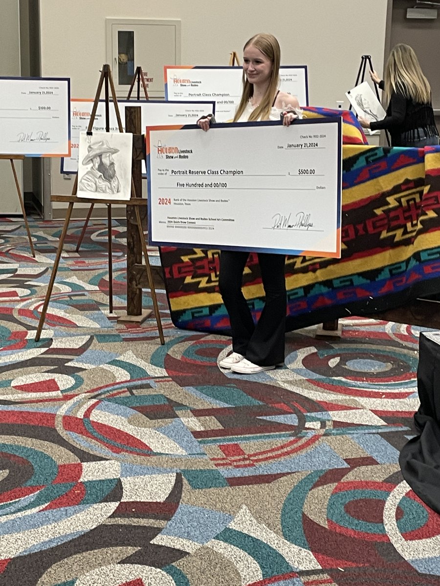 Congratulations Ashley Castille for winning Reserve Class Champion for Portraits.