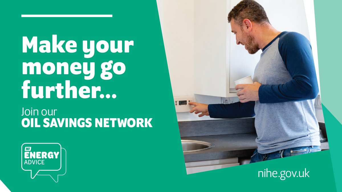 We want to help you reduce your bills.
Join our Oil Savings Network and make savings on your fuel bills.
Email oilsavings@nihe.gov.uk to find out how to join.
For more information visit: nihe.gov.uk/housing-help/n…
#OilSavingsNetwork