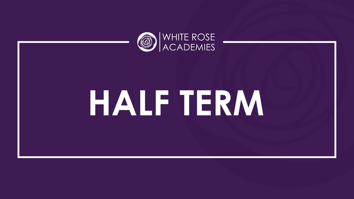 We wish all our colleagues and students a well-deserved half-term break. We continue to be so proud of our amazing students and what they consistently achieve.