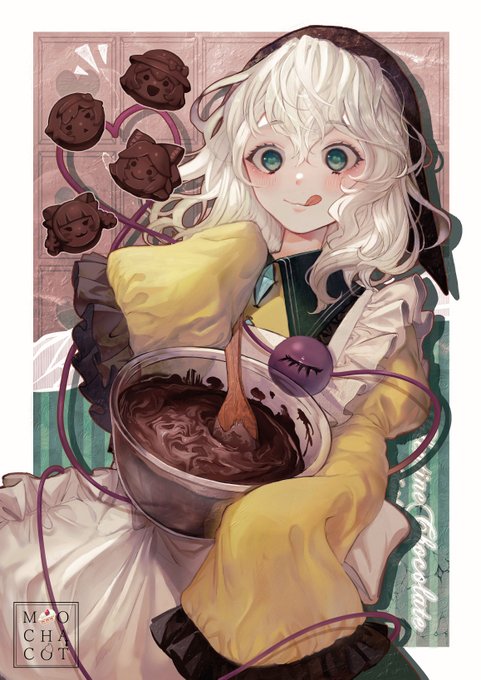 「チョコレート 帽子」のTwitter画像/イラスト(新着)