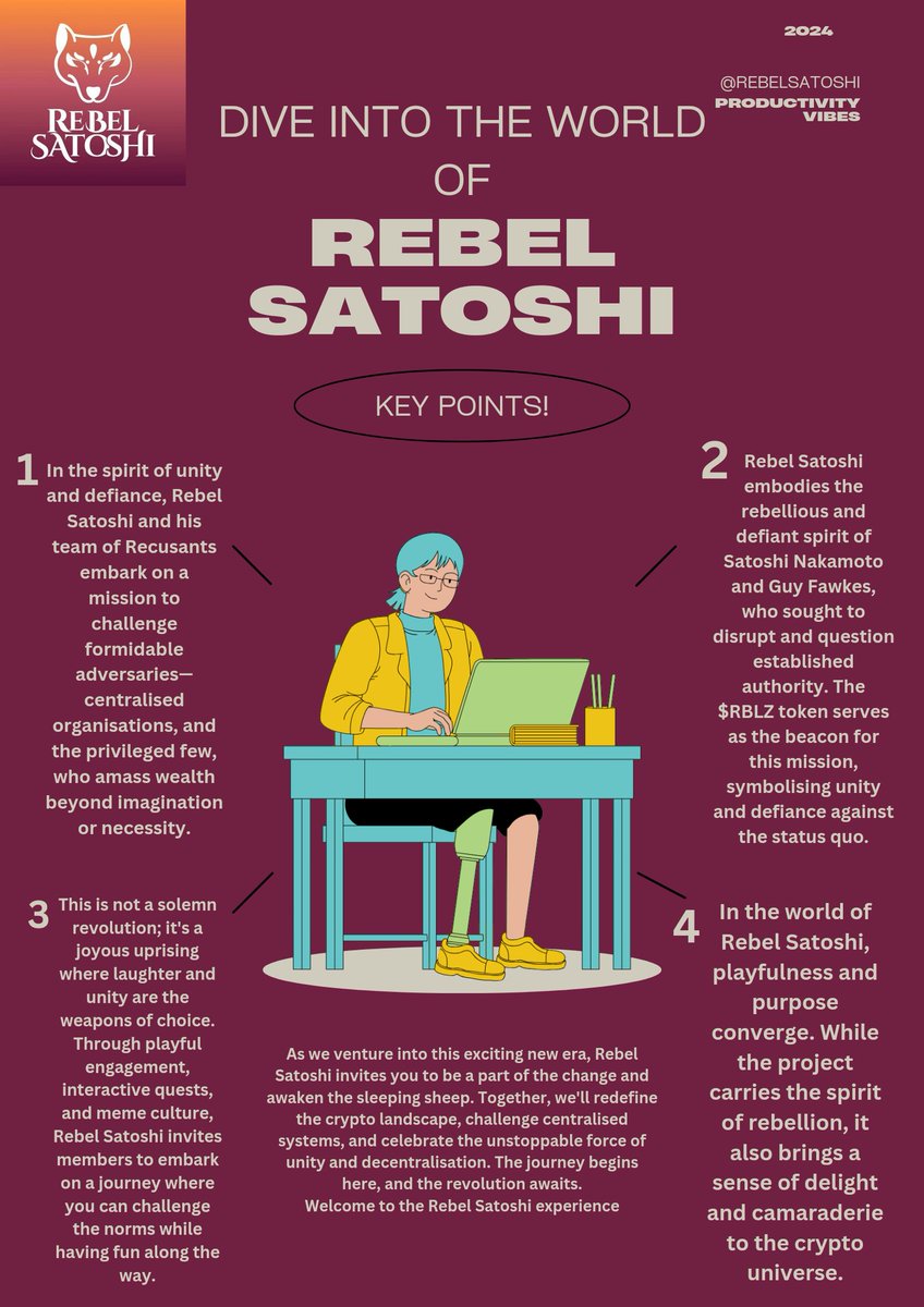 🎨 Rebels Unleashed! 💥 Dive into the creative realm of our Rebel Satoshi  Ambassadors.