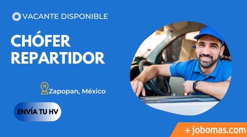 Se busca #ChóferRepartidor en #Zapopan #México       

Accede a la #Vacante para conocer los #Requisitos y enviar tu #CV 👇
buff.ly/3OHngSz
.
.
.
#Jobomas #JobomasEmpleos #JobomasMéxico #EmpleosMéxico #Trabajo #Empleo #EmpleosEnTodoElMundo #TrabajoSíHay