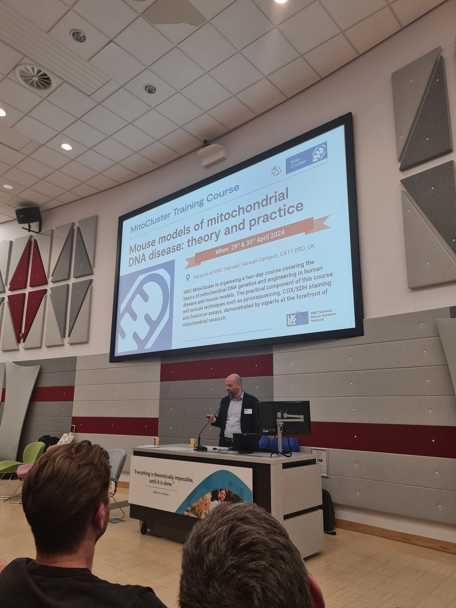 Open invite for associates to join our 🌟free🌟 course on mitochondrial DNA genetics & engineering in human disease & mouse models 🧬 Register here! 👇 forms.gle/xAywfeXJ3rNFZa… Ft talks by @RobPitceathly @JMitophile @CarloViscomi @mito_gene @MRCHarwell @MRCMouseNetwork