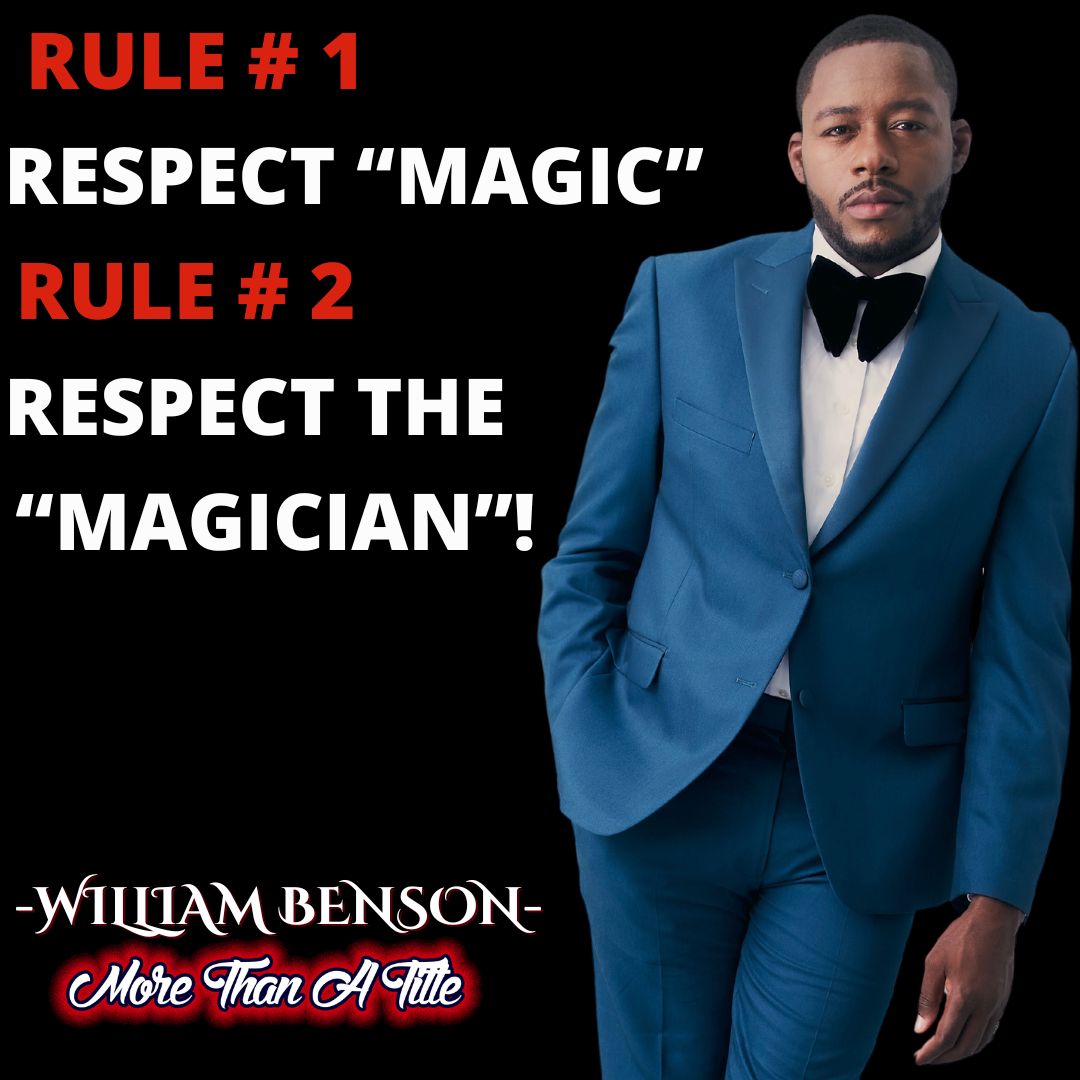 IAmChadeo's tweet photo. Magic's golden rule: Respect the magic and honor the magician. 🎩✨ Let's embrace the enchantment and celebrate the artistry that captivates us all! Share your favorite magical moments below! #RespectMagic #RespectMagician https://t.co/T4ImJ58kiC