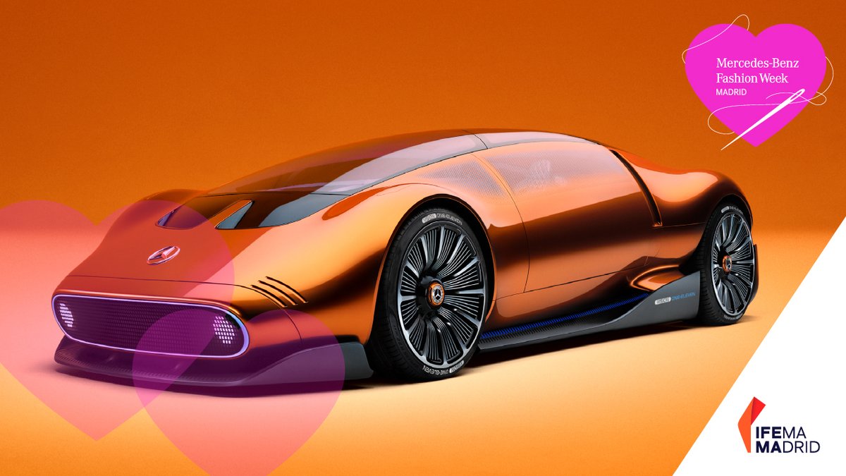 MBFWMadrid's tweet photo. El diseño más icónico llega a la nueva edición de #MBFWMadrid gracias a @mbenzespana y su futurista concept car Mercedes-Benz Vision One-Eleven. Una reinterpretación 100% eléctrica del mítico C111 de los años 70.
¡Descúbrelo en el Cibelespacio!
#VisionOneEleven #C111 #publi https://t.co/wxdxQF1soA