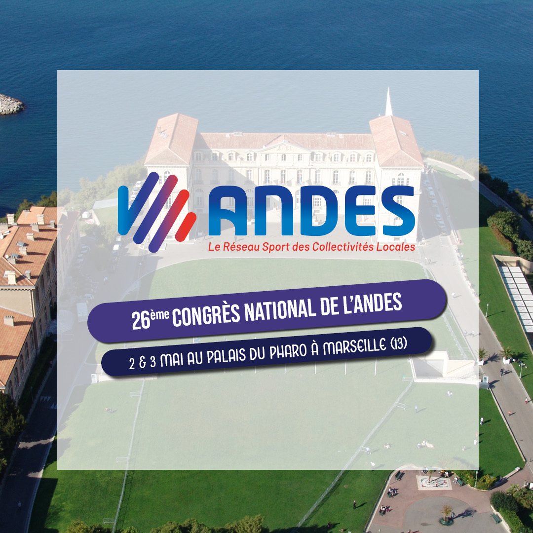 #CongrèsANDES2024 - Ne manquez pas la 26ème édition du congrès national ! Pour cette  année Olympique, nous vous donnons rendez-vous au Palais du Pharo à  Marseille les 2 et 3 mai.  

✍ Pour vous inscrire | + d'infos : andes.fr/congres-2024/#…