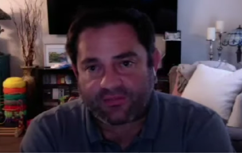 awbMaven's tweet photo. Yehuda “Joe” Friedberg (@YAmzallagh), good guy gone bad &amp; now chief #grifter &amp; #cloutchaser at @MriyaReport, a 501(c)3 registered charity and 24/7 X Space staffed with *mostly* good-hearted but naïve volunteers &amp; paid staff. 

(screenshot from Youtube)
https://t.co/ojAWgGPIIt https://t.co/EKrvnqbGO0