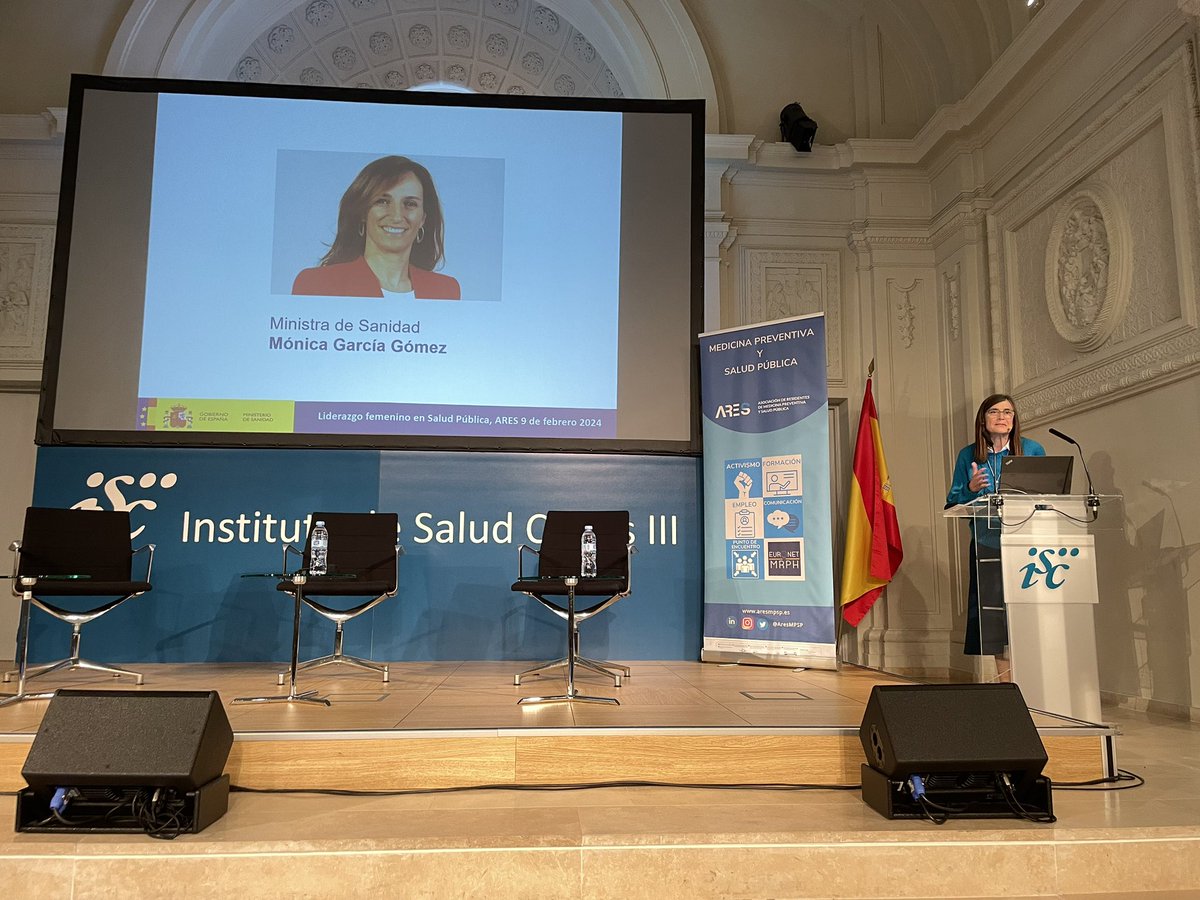 IMIENS_UNED's tweet photo. Hoy éxito de l Jornada de Liderazgo Femenino en Salud Pública

Referentes presentes @paparicio3 
@iaguilarpalacio @DadaCero Zaida Herrador 

Y referencias a niñas prometedoras, Alicia Llacer, Directora #ISCIII, Ministra de Sanidad

@AresMPSP #SGITCMR #ENS #DíaMujerYNiñaEnCiencia https://t.co/LU33tCbsKZ
