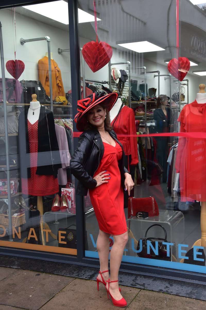 And @MimiHarker found more than one outfit to wear while she was opening our new store in Chalfont St Peter.