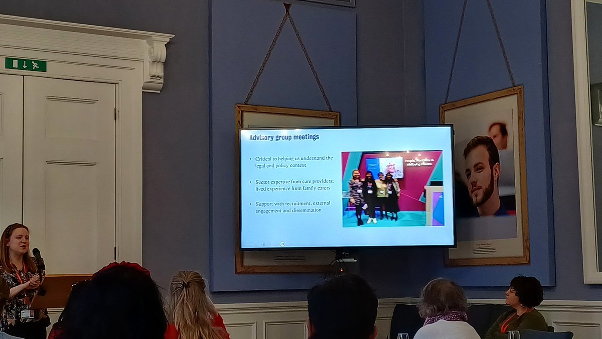 Great to join discussions today on role of #CareSupporter. 
Great to see Diane on the slides - so much work has gone into getting us to this point, as we push for a new legal right to the support of family/friends in health & care. 
#GloriasLaw #RightsForResidents