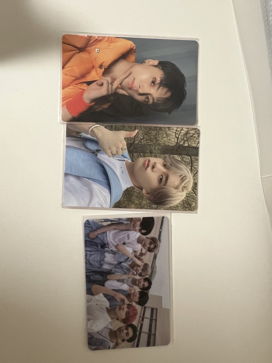 nyj_1209's tweet photo. ENHYPEN交換

譲 ジェイ ジェイク

求 ニキ(未所持→固ツイ)

上2枚は同種
(Weverse版 MANIFEST Day1)

全員トレカは未所持であれば異種なんでも大丈夫です🙆🏻‍♀️

なんでも検討致しますのでお気軽にお声掛けください🙇🏻‍♀️

⚠️ジェイ初期傷ありです💦

 #ENHYPEN  #ENHYPENトレカ交換  #ENHYPEN交換 https://t.co/UHsVYFh5Sj