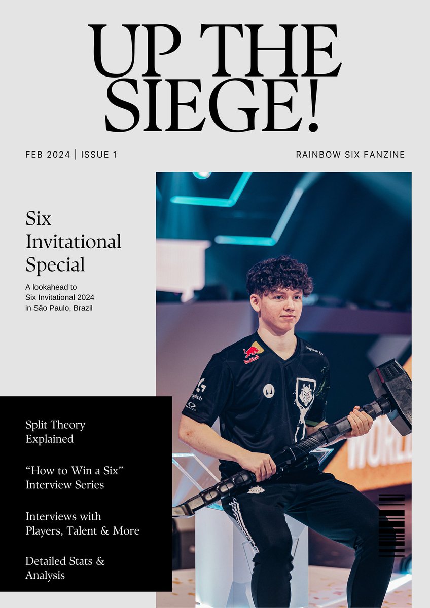 Up The SIege goes live today! 2 months writing 103 pages of interviews, stats and insight, I'm incredibly proud of taking this from concept to release and I hope people enjoy it.

Also a huge shoutout to <a href="/Dezachu/">Dezachu</a> &amp; <a href="/Ryke_R6/">Ryke</a> who proofread it many times over 🫶
