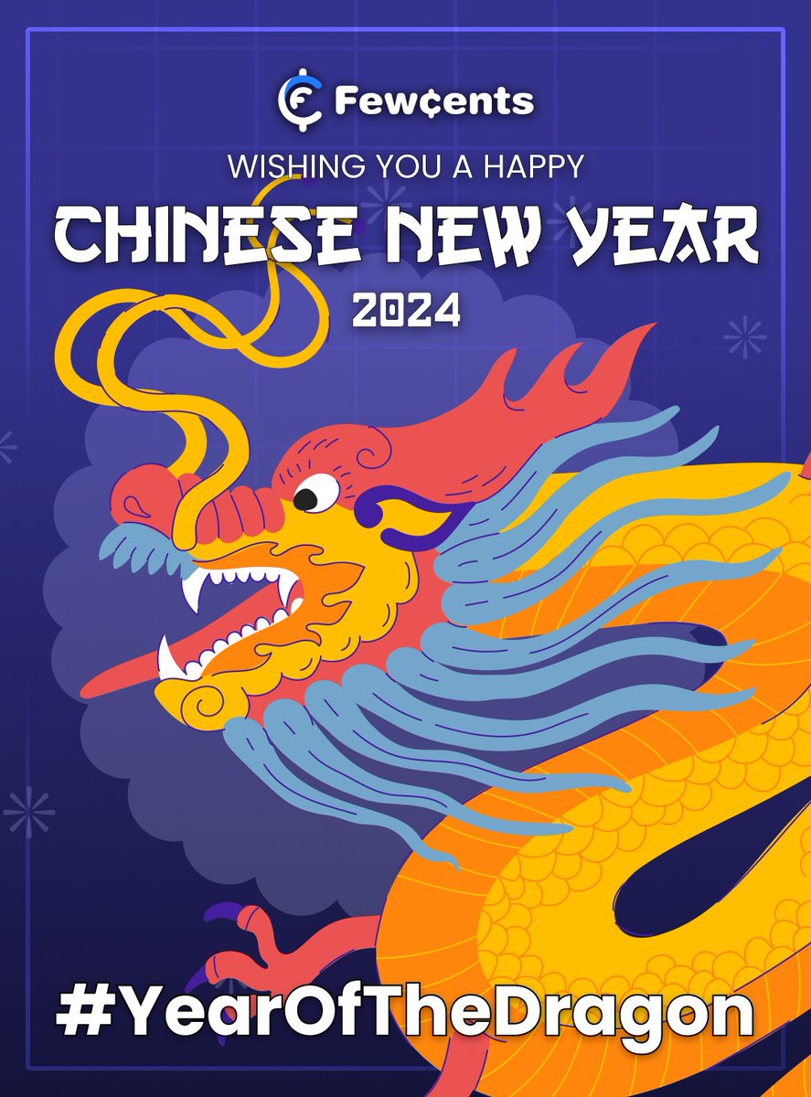As we joyfully usher in the Lunar New Year, Team Fewcents is delighted to extend our warmest greetings to every one of you! May the Year of the Dragon bring abundant joy, good health, and prosperity to your life! 🎉 🎊 🎆
#chinesenewyear #yearofthedragon #newyear2024