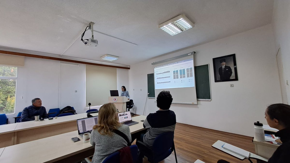 METU_IMS's tweet photo. On January 23, one of our Master's students @buseuys_ defended her thesis entitled "The Future Impacts of Climate Change on Fish Stocks in the Black Sea: An End-to-end Model Approach"

We congratulate her on this successful work and wish her luck in her future academic career!👩‍🔬 https://t.co/jJCSgJhdsR