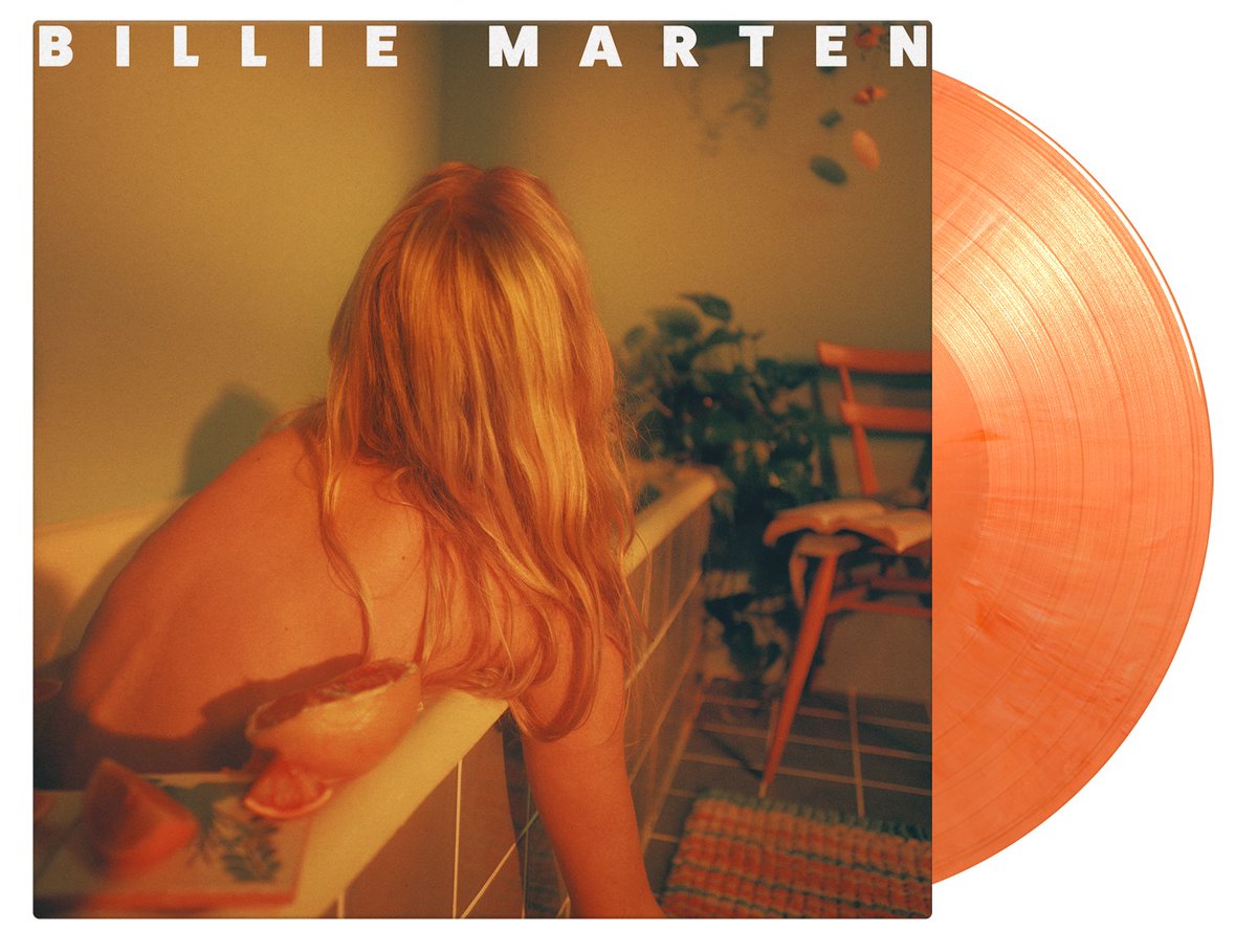 Feeding Seahorses By Hand by @BillieMarten is being reissued on orange/white marble vinyl by @MusicOnVinyl Released 22nd March it is limited to 750 copies and has a numbered sleeve with a 4 page insert. Available to pre-order here: vinyltap.co.uk/feeding-seahor…