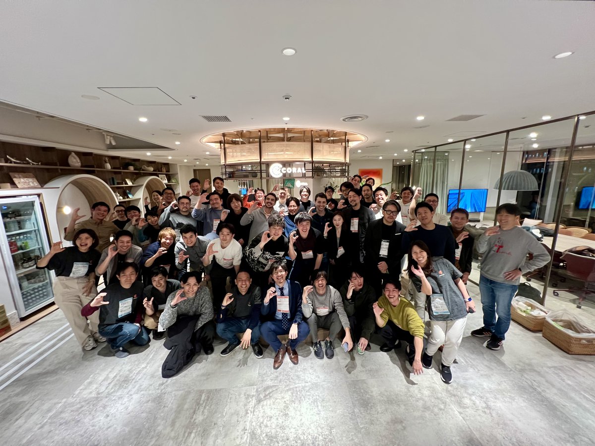 Coral投資先スタートアップのファウンダーとメンターのみなさまをご招待して、新オフィス #CoralBeach のお披露目パーティーを開催しました。

Coral Beachを通じて、起業家が伝説的な企業をつくるための「エコシステム」を形成するVCとしての機能を強化していきます！