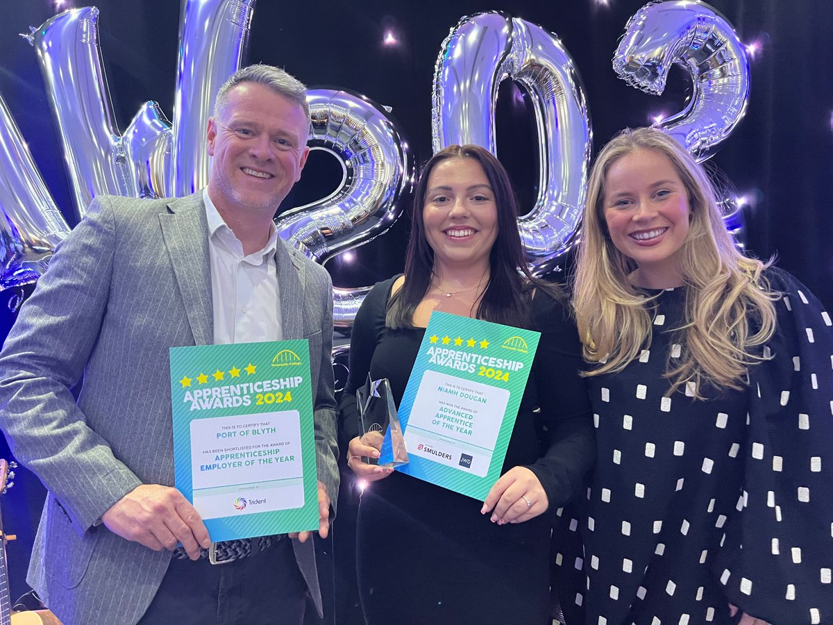 To conclude National Apprenticeship Week, we would like to congratulate our Marketing Apprentice, Niamh Dougan on winning Advanced Apprentice of the Year at the Newcastle College Apprenticeship Awards! Read more about Niamh and her role here: buff.ly/3HlzXyq