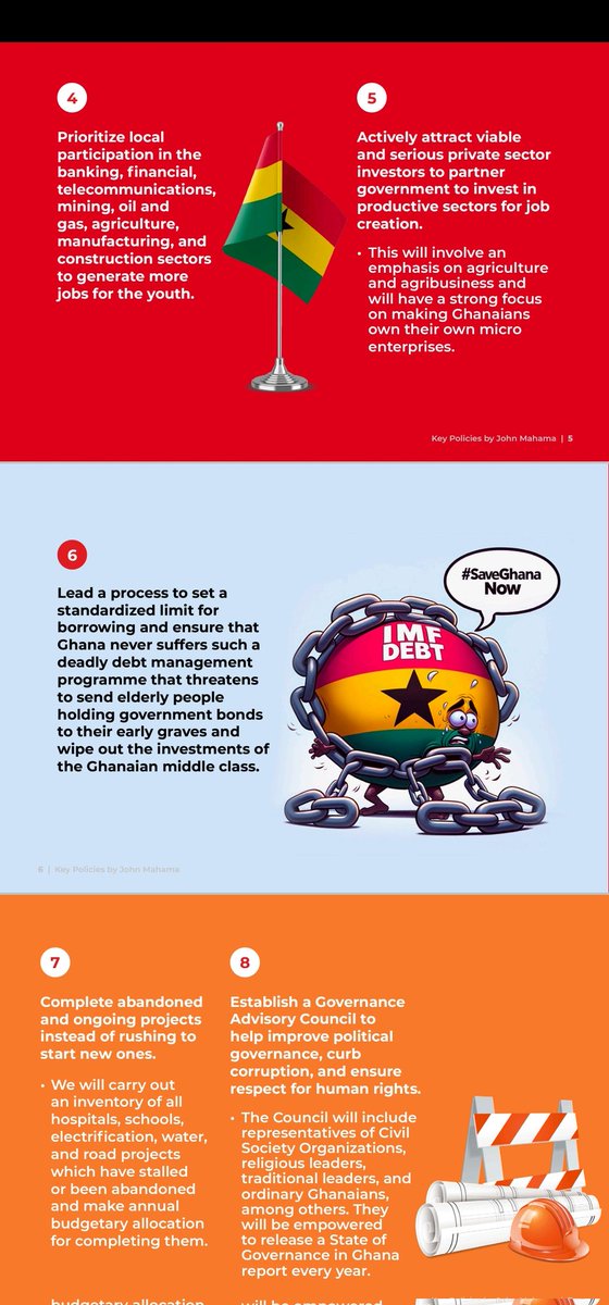 samgeorgegh's tweet photo. Now let's do a thread of all the policies so far outlined by @JDMahama on his campaign tours. I am ready and open to explain further or debate anyone on any of the 60 clear policies so far outlined from various sectors.

Let's go! 🦁🇬🇭💪🏾

##BuildingTheGhanaWeWant 

....1/3 https://t.co/0G8zCeFCrx