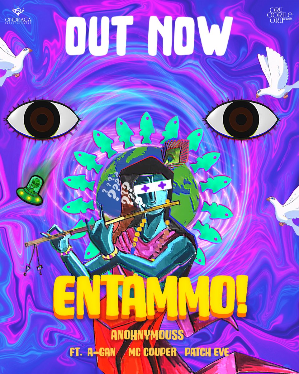 OndragaEnt's tweet photo. Let the groove groove you and the moves make you move in tandem💥
#Entammo is out now, go listen to it right away❤️🔥
▶️ https://t.co/2qqotN23Lc
#ForTheLoveOfMusic🎶
@anohnymouss ft. #AGan #MCCouper #PatchEve
@menongautham @Preethisrivijay @oruoorileoru @DoneChannel1 @gobeatroute