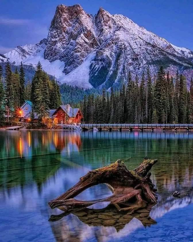 Lago Esmeralda Canadá.. 🇨🇦