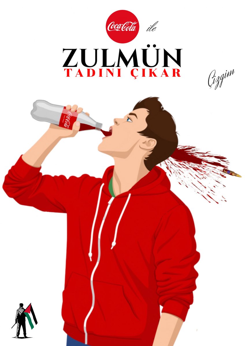 cizgimden's tweet photo. Coca-Cola ile ZULMÜN tadını çıkar(!)
#Gazze
#ŞokBoykot
#BoykotaDevam https://t.co/q1lvnPd3Tf